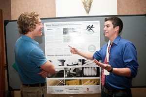 2012 Green Energy Challenge poster session in Las Vegas